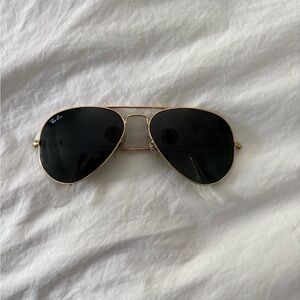 Ray-Ban Classic Gold Frame Sunglasses